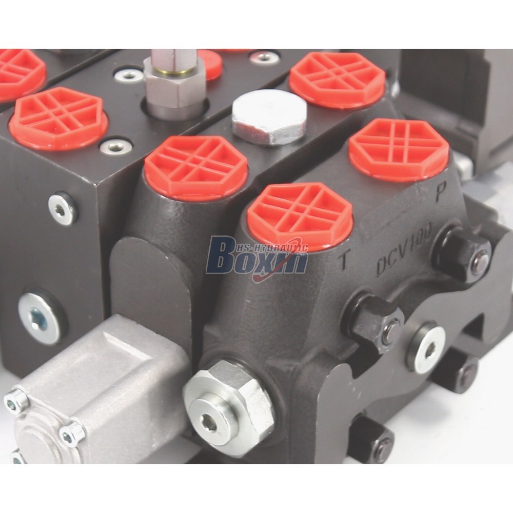DCV100EMA-YT-JYT-J-K Electric motor 2 Spool Sectional Directional Valve detail image